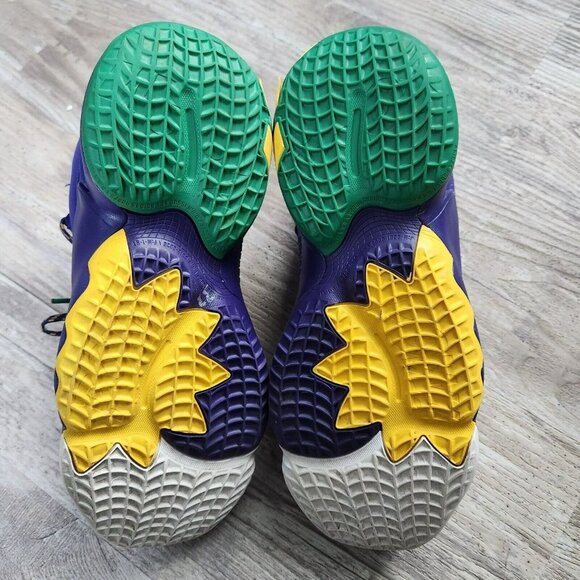 Adidas D.O.N. Issue #2 Throwback Utah Jazz Lace Up Sneaker Shoes Mens 8.5 FV8959 - Picture 15 of 16